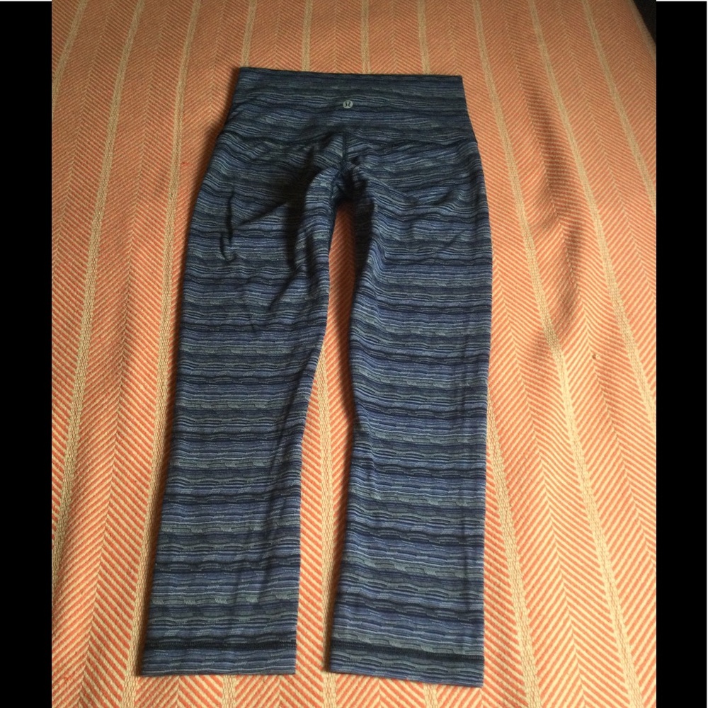 Lululemon Wunder Under Space Dye Stripe Leggings - image 4